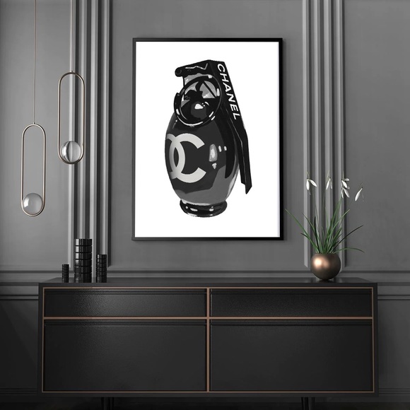 Chanel Grenade canvas